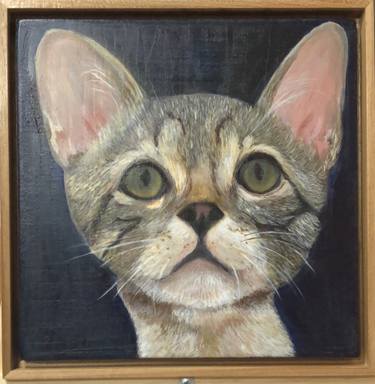 Original Portraiture Animal Painting by Christiane Thom