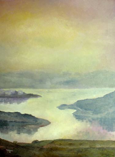 Original Figurative Landscape Paintings by Tomas Castano