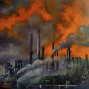 Original Figurative Landscape Paintings by Tomas Castano
