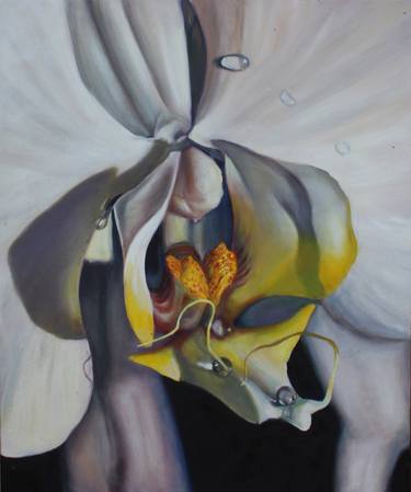 Original Photorealism Botanic Painting by Sherie Harkins