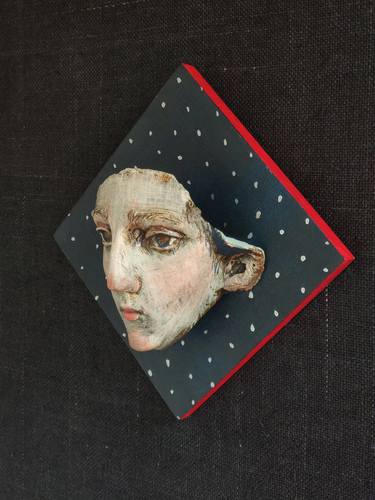 Original Conceptual People Sculpture by Nadiia Otriazha Fedir Bushmanov