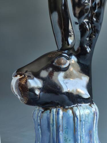 Original Classicism Animal Sculpture by Nadiia Otriazha Fedir Bushmanov