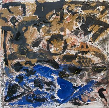 Original Abstract Expressionism Pop Culture/Celebrity Printmaking by Jose Luis Lazaro Ferre