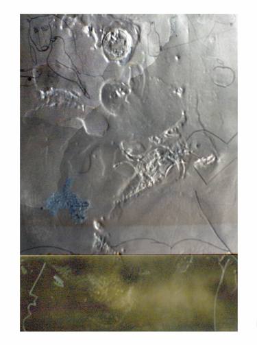 Original Abstract Expressionism Abstract Printmaking by Jose Luis Lazaro Ferre