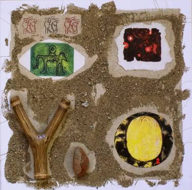 Original Conceptual Abstract Mixed Media by Stanislav Bojankov