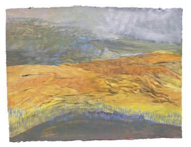 Original Expressionism Abstract Painting by Elaine Rogers