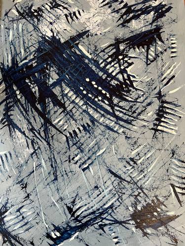 Original Abstract Expressionism Abstract Painting by Michael Clague