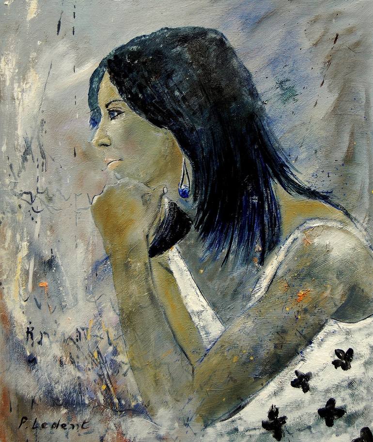 Print of Impressionism Erotic Paintings by Pol Ledent