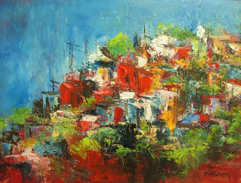 Print of Abstract Expressionism Abstract Paintings by Liz Mcqueen