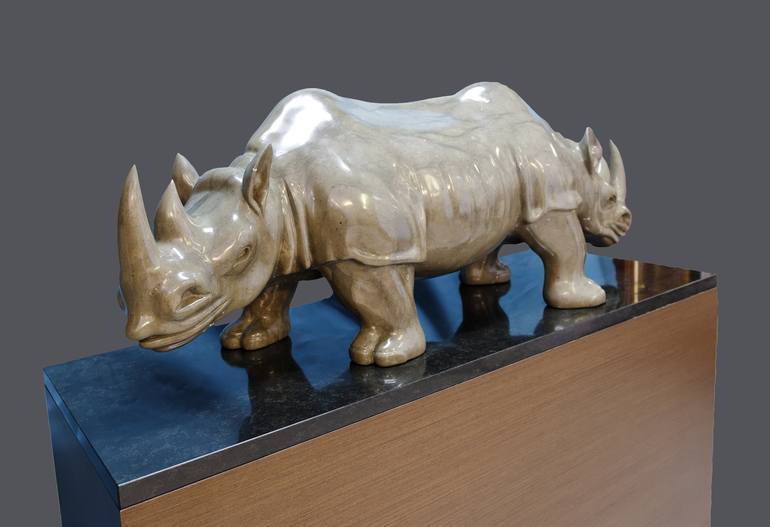 Original Figurative Animal Sculpture by Gustavo Fernandes