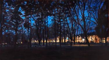 Original Realism Landscape Painting by Jacek Sztuka