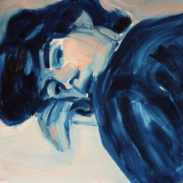 Original Contemporary People Painting by Sanda Anderlon