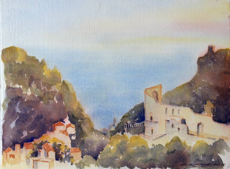 Print of Impressionism Landscape Paintings by Leo Kennedy
