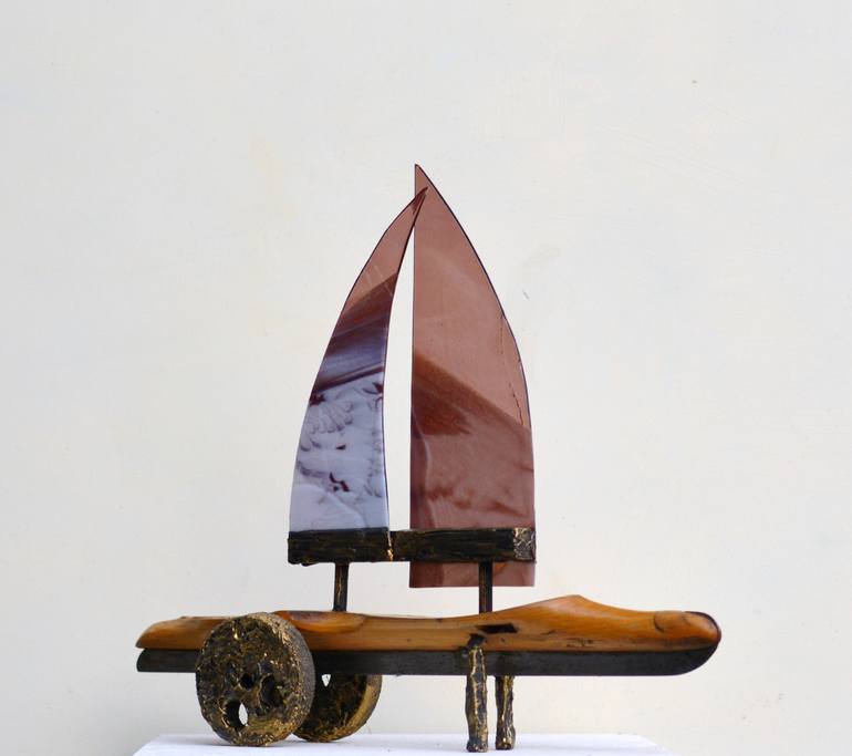 Original Figurative Humor Sculpture by Hanneke Pereboom