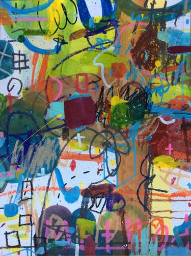 Original Abstract Expressionism Abstract Paintings by Andrew Weir