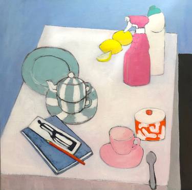 Original Impressionism Still Life Painting by Mary Donnelly
