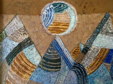 Original Abstract Expressionism Abstract Painting by Trubin Dmitriy
