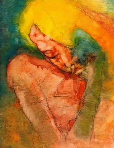 Original Figurative Women Painting by Changwoo Yoon