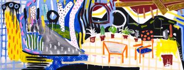 Original Abstract Home Paintings by V Lishko