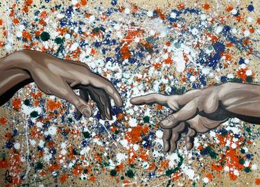 Original Pop Art Pop Culture/Celebrity Painting by Aviv Green