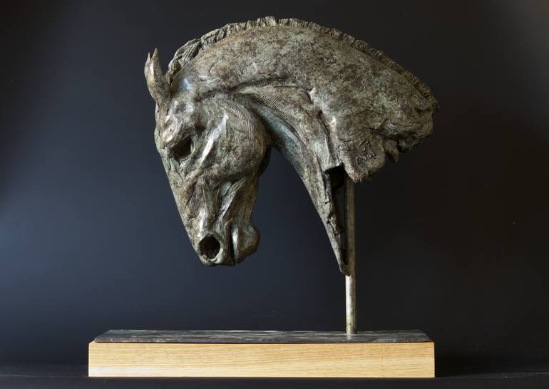 Original Fine Art Animal Sculpture by Edward Waites