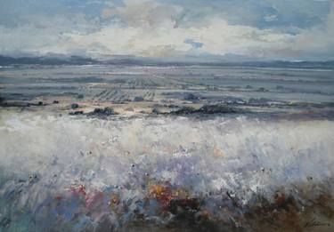Original Expressionism Landscape Painting by Armando Villalón