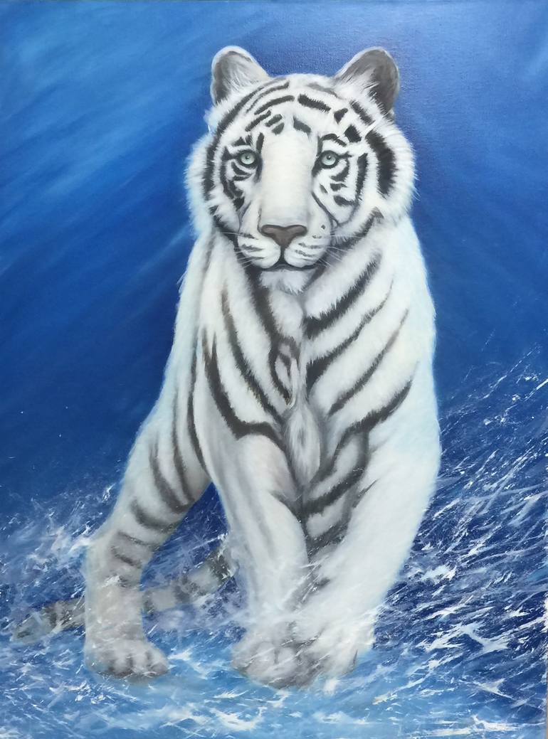 Original Expressionism Animal Paintings by Jane Moore