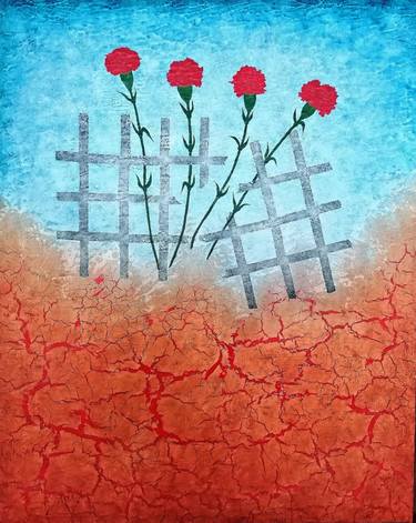 Original Figurative Abstract Painting by Jorge Santos