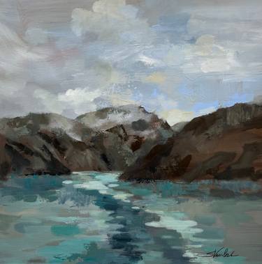 Original Impressionism Seascape Painting by Silvia Vassileva
