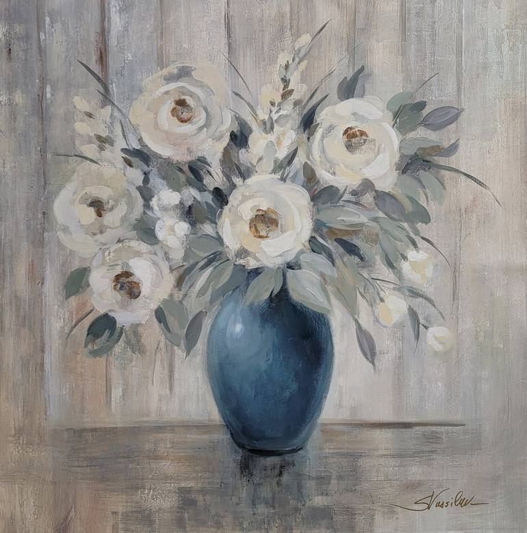 Original Impressionism Still Life Paintings by Silvia Vassileva
