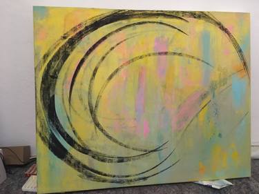Original Abstract Expressionism Abstract Drawing by Budea Branduse Ghiocel