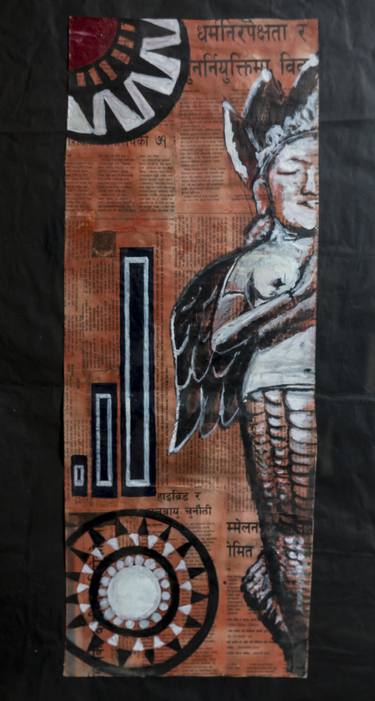 Original Abstract Classical mythology Paintings by Sunniv Shanker Rajbhandary