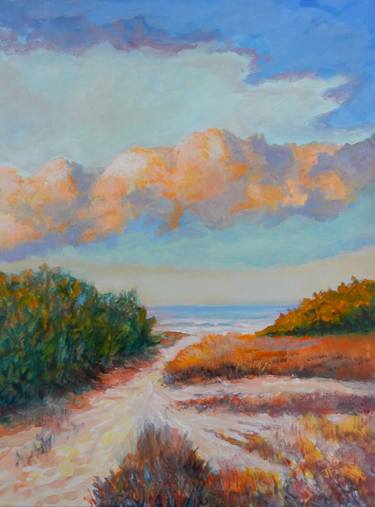 Original Impressionism Seascape Paintings by Joy Parks Coats