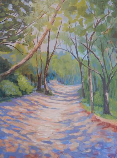 Original Impressionism Landscape Paintings by Joy Parks Coats