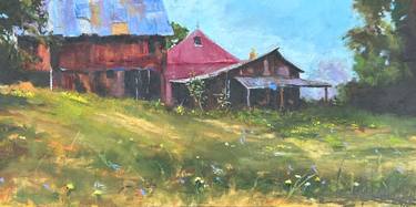 Original Impressionism Architecture Painting by Richard Doyle