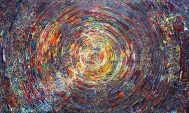 Original Abstract Expressionism Fantasy Paintings by Myron Kataran