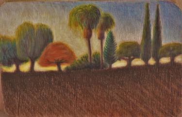 Original Impressionism Travel Painting by Adaya Pilo
