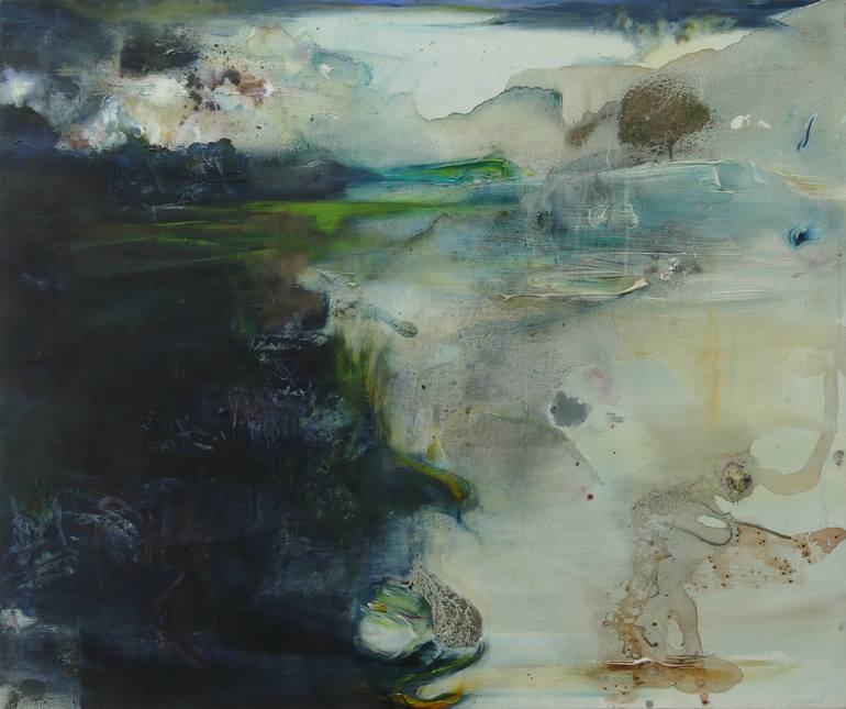 Original Abstract Landscape Paintings by Kate Hunt