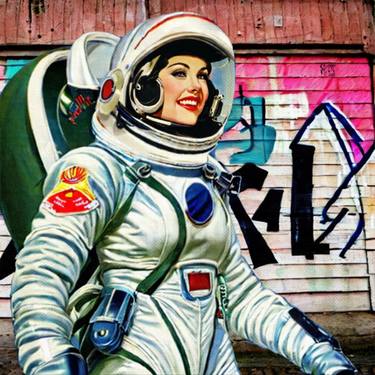 Original Street Art Graffiti Digital by Cicero Spin
