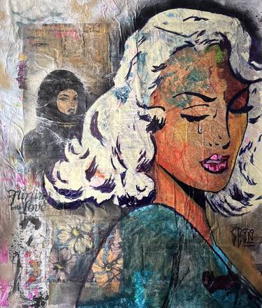 Original Pop Art Comics Mixed Media by Cicero Spin