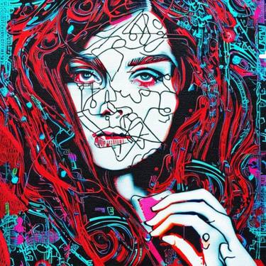 Original Street Art Graffiti Digital by Cicero Spin