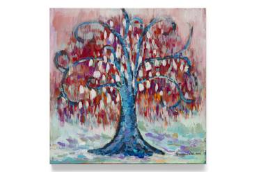 Original Abstract Tree Paintings by Kyungsoo Lee