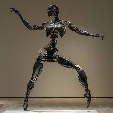 Original Abstract Body Digital by Michele De Matthaeis