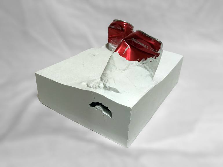 Original Conceptual Abstract Sculpture by Michele De Matthaeis