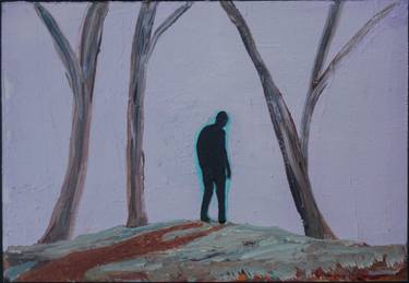 Original Expressionism Landscape Painting by Luca Cecioni