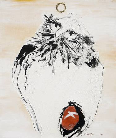 Original Conceptual Humor Paintings by  haekyoung  Kim