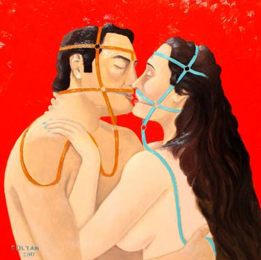 Original Surrealism Family Paintings by Soltan Soltanli