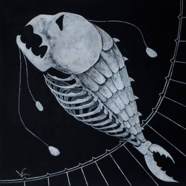 Print of Conceptual Fish Paintings by Katja Väinöläinen