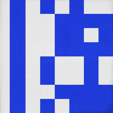 Original Abstract Language Paintings by Kris Kim