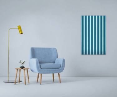 Original Abstract Light Paintings by Kris Kim
